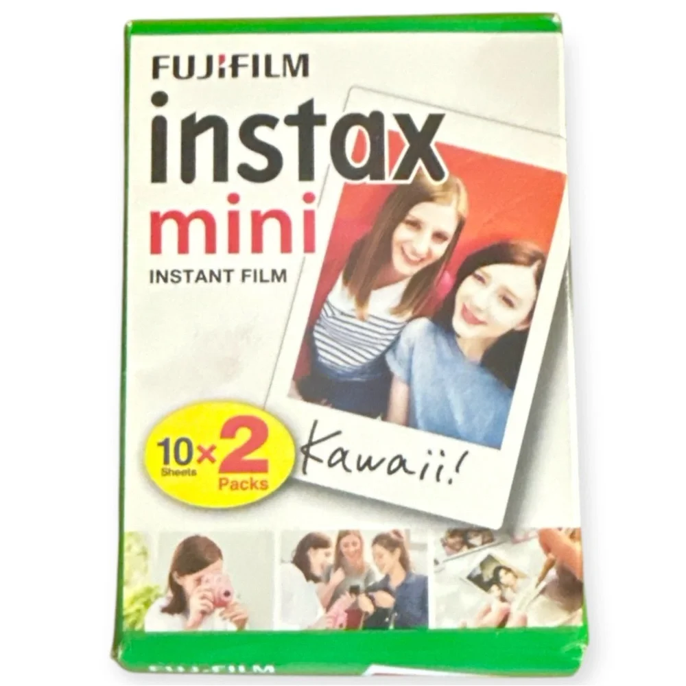 Instax Mini Accessory Lot: 2 Film Packs, Magnetic Frames, Lenses, and‎ more